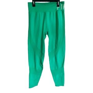 Women’s PINK Active Kelly Green Seamless Leggings Size Large